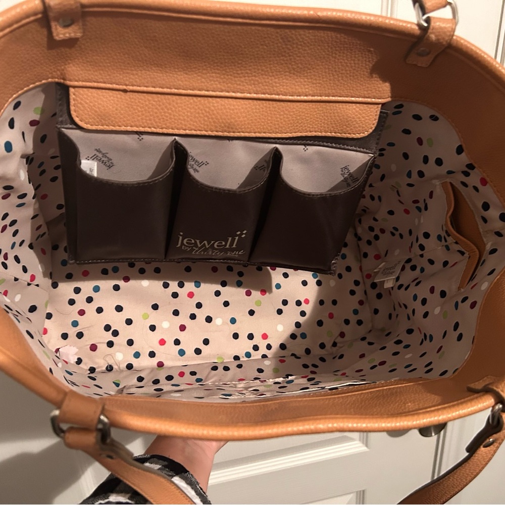 Tan Cork Tote Bag & Matching Wallet - Picture 4 of 7